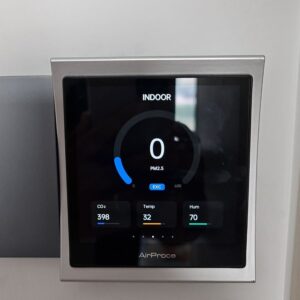 Hệ thống lọc và cấp khí tươi trung tâm CyberVent 5 Màn hình điều khiển cảm ứng