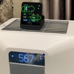 Máy Cấp khí tươi + Lọc bụi siêu mịn AirProce AC-500 2 máy AC-500 giúp nồng độ CO2 trong phòng dưới 1000ppm