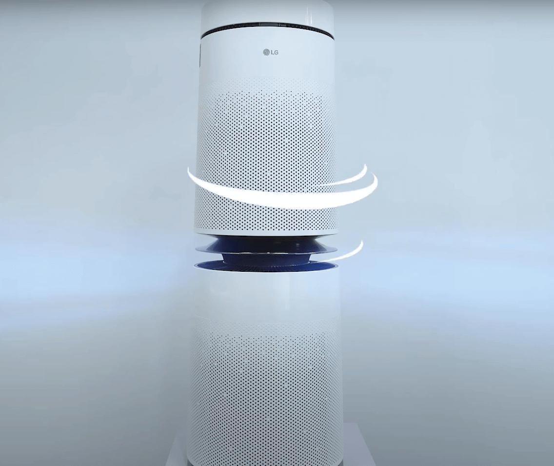 máy lọc không khí LG Puricare 2 tầng 