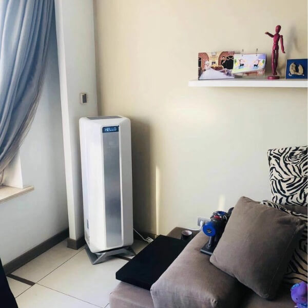 Sử dụng máy cấp khí tươi sạch SmartVent khử mùi sơn_5