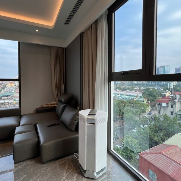 Sử dụng máy lọc không khí AirProce khử mùi sơn_6