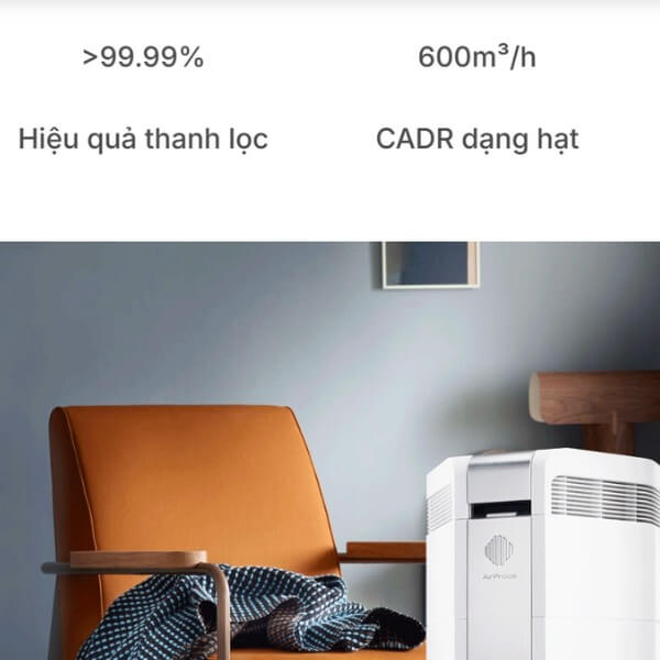 Tác dụng của CADR trên máy lọc không khí_4