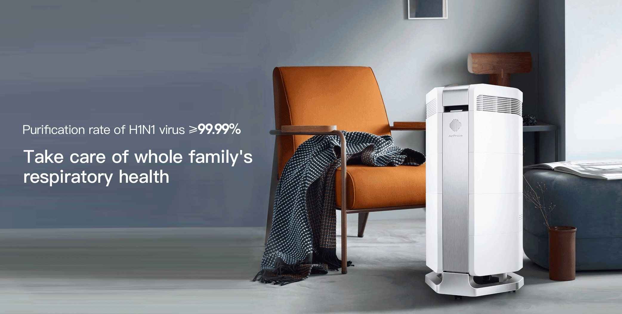 AirProce lọc khí độc formaldehyde 
