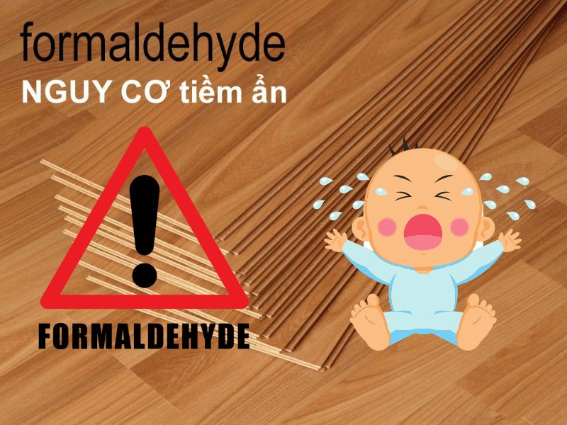 Tác hại của keo dán gỗ chứa formaldehyde