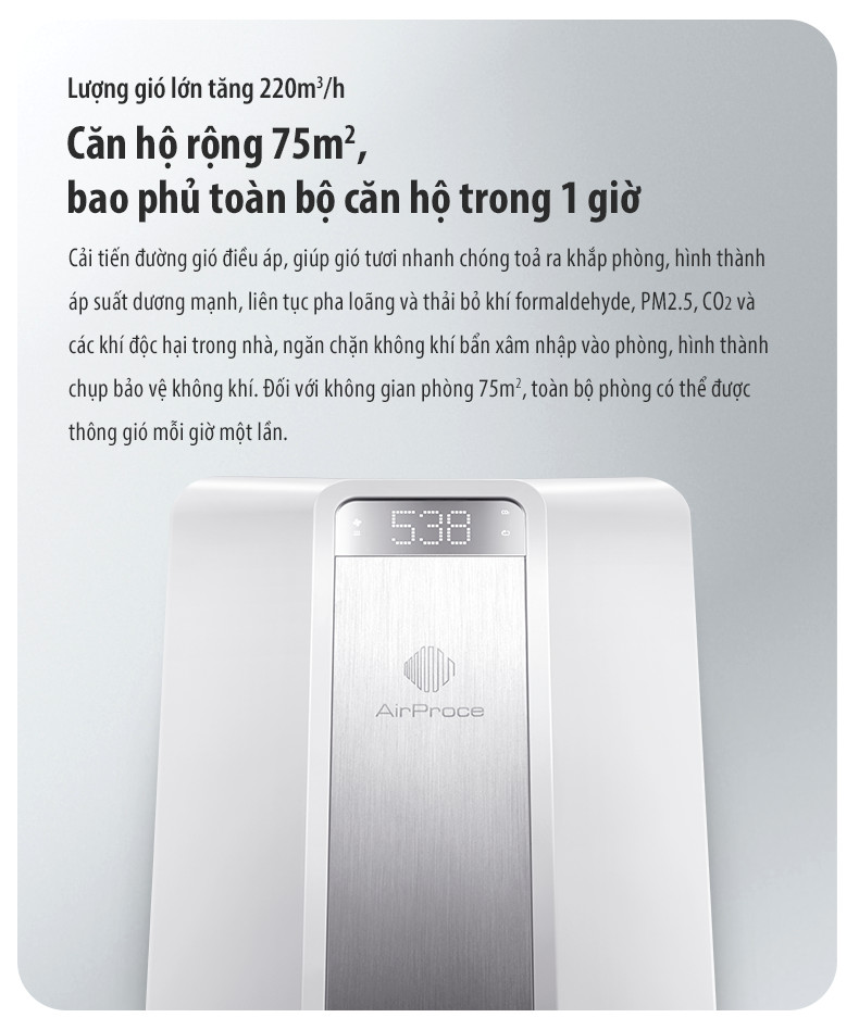 Hệ thống thông gió và điều hòa không khí: Phân loại và ứng dụng thực tế 4 Hệ thống gió của AirProce AC-160
