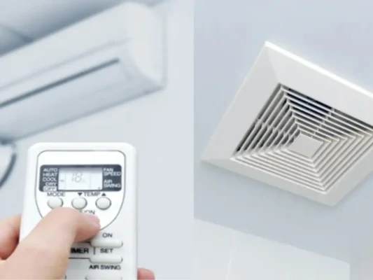 Phòng điều hoà có nên lắp quạt thông gió không? Lợi ích không ai phải cũng biết 3 Phòng điều hoà có nên lắp quạt thông gió không?