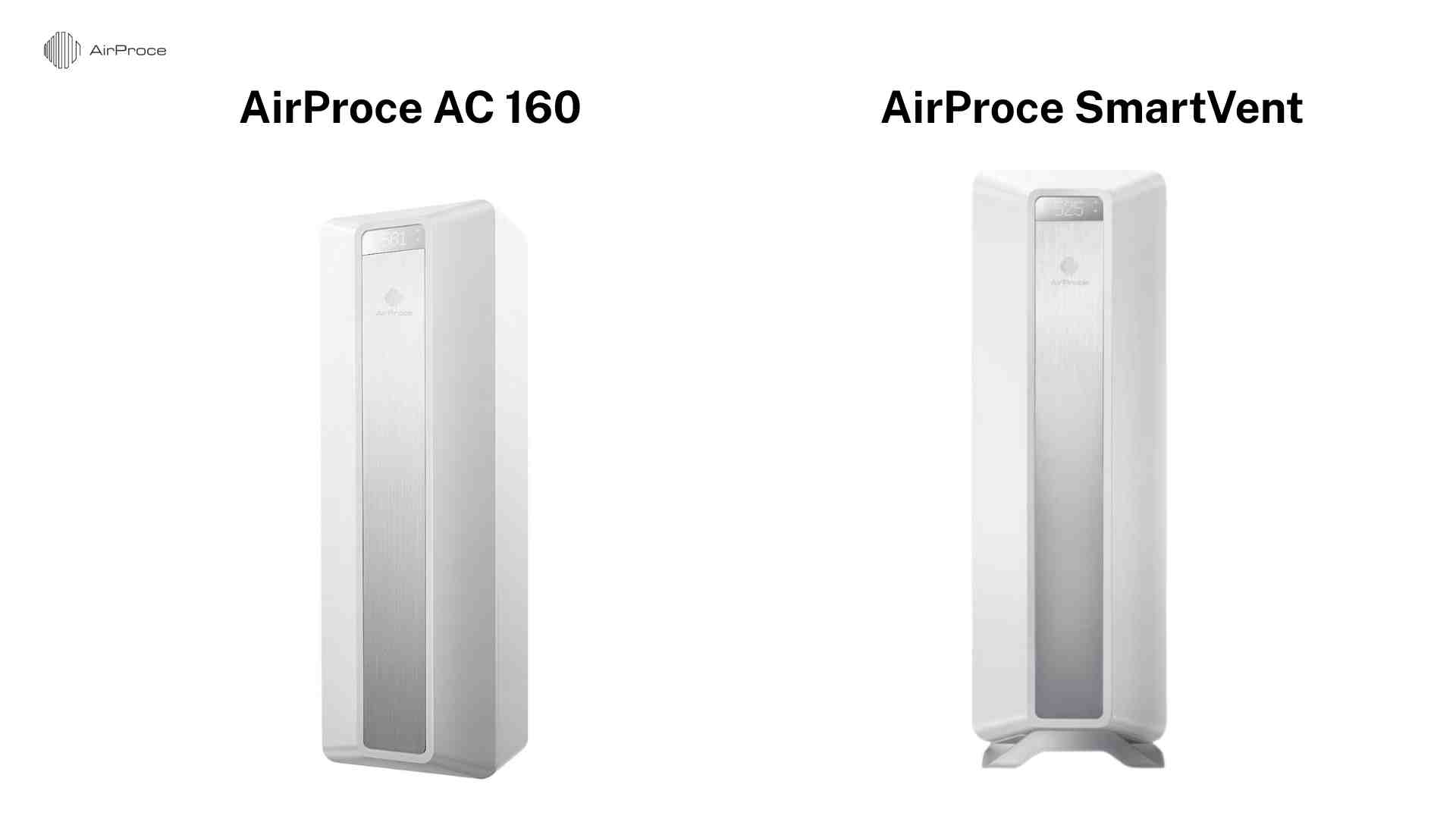 Máy lọc không khí AC 160 và máy cấp khí tươi SmartVent