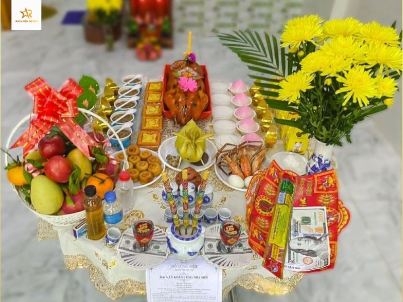 Khi về nhà mới cần làm gì? Top 5 điều nên làm và cấm kỵ để tránh mất tài lộc 2 Khi về nhà mới cần làm gì? - Nghi lễ nhập trạch về nhà mới