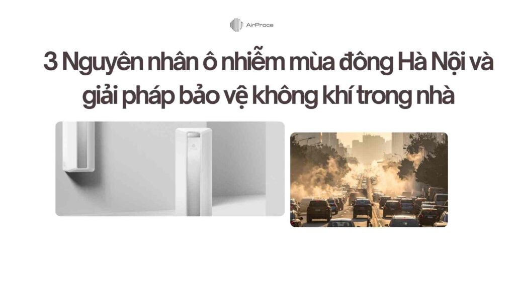 3 Nguyên nhân ô nhiễm mùa đông Hà Nội và giải pháp bảo vệ không khí trong nhà