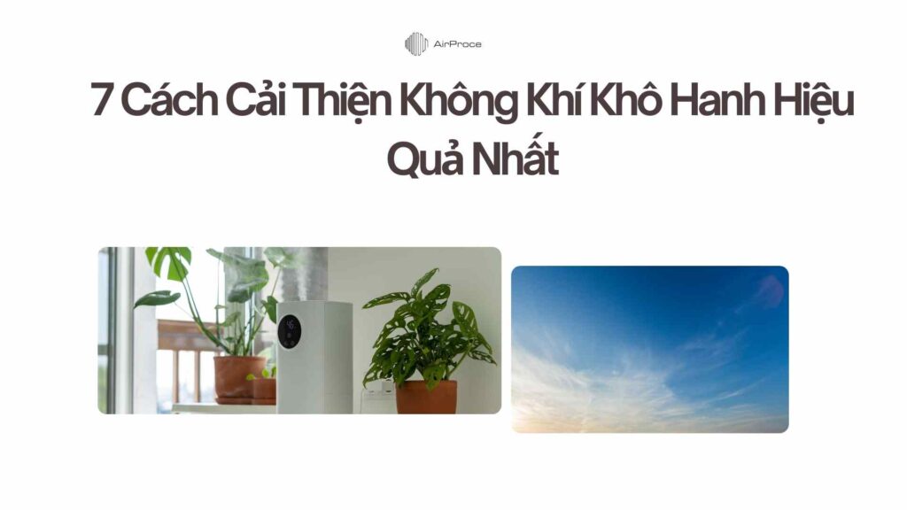 7 Cách Cải Thiện Không Khí Khô Hanh Hiệu Quả Nhất