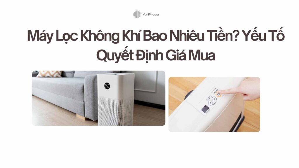 Máy Lọc Không Khí Bao Nhiêu Tiền? 7 Yếu Tố Quyết Định Giá Mua 1 Máy Lọc Không Khí Bao Nhiêu Tiền Yếu Tố Quyết Định Giá Mua