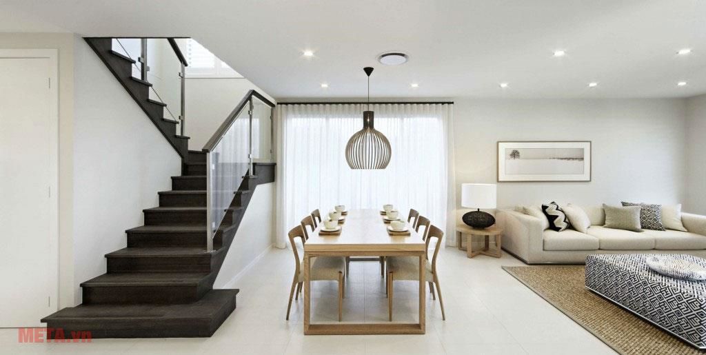 Thông gió điều hòa không khí: Khái niệm, ứng dụng và giải pháp tối ưu cho nhà ở Việt Nam 3 Ứng dụng của thông gió điều hoà không khí trong phòng khách