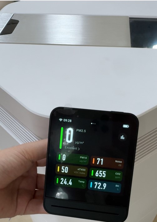 máy lọc không khí AI-300 cho chất lượng không khí về "0" hạt bụi mịn 