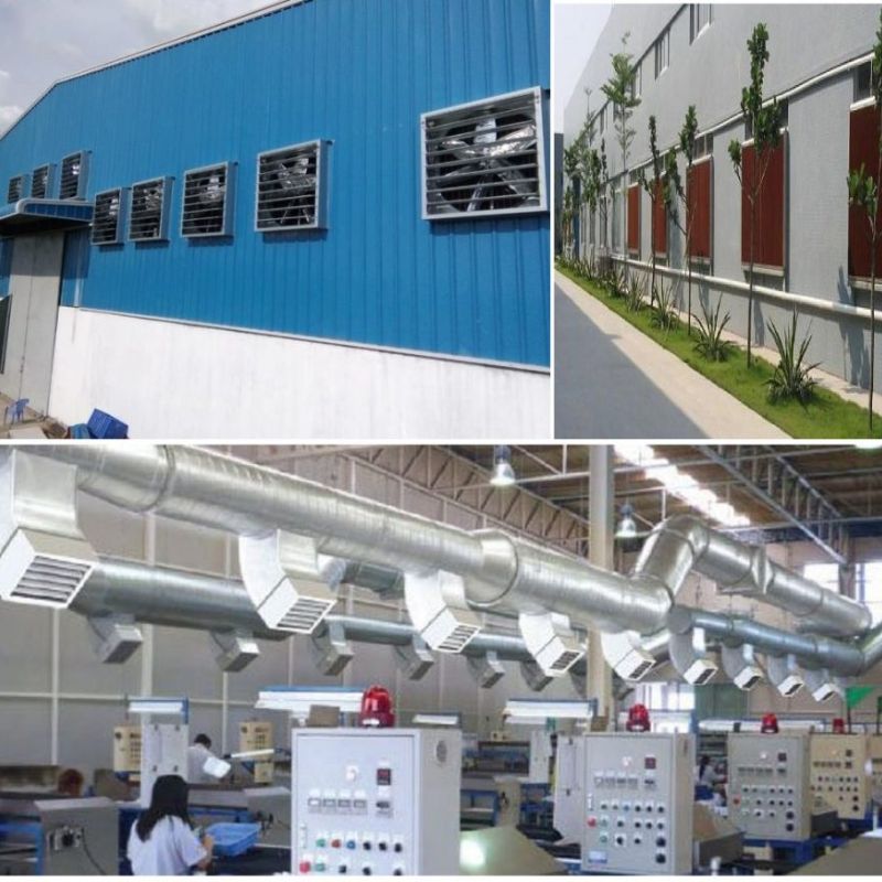 ứng dụng của hệ thống thông gió áp suất dương