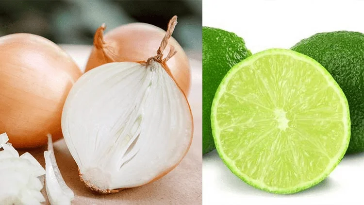 Chanh tươi và hành tây là cách khử mùi cháy khét trong nhà