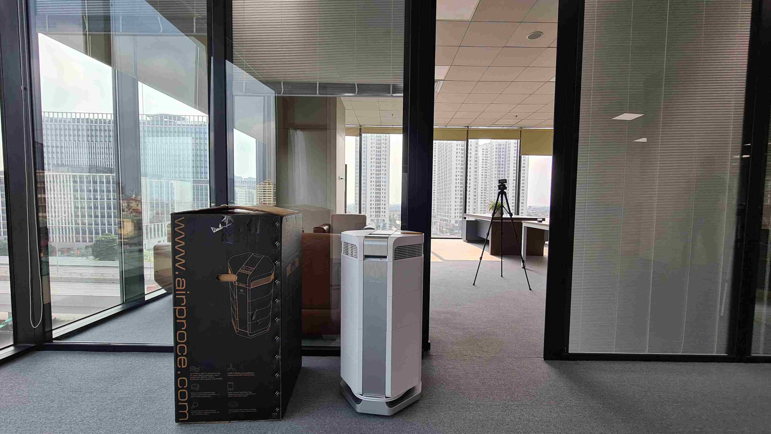 Máy Airproce AI 600 được ZTE Việt Nam tin dùng