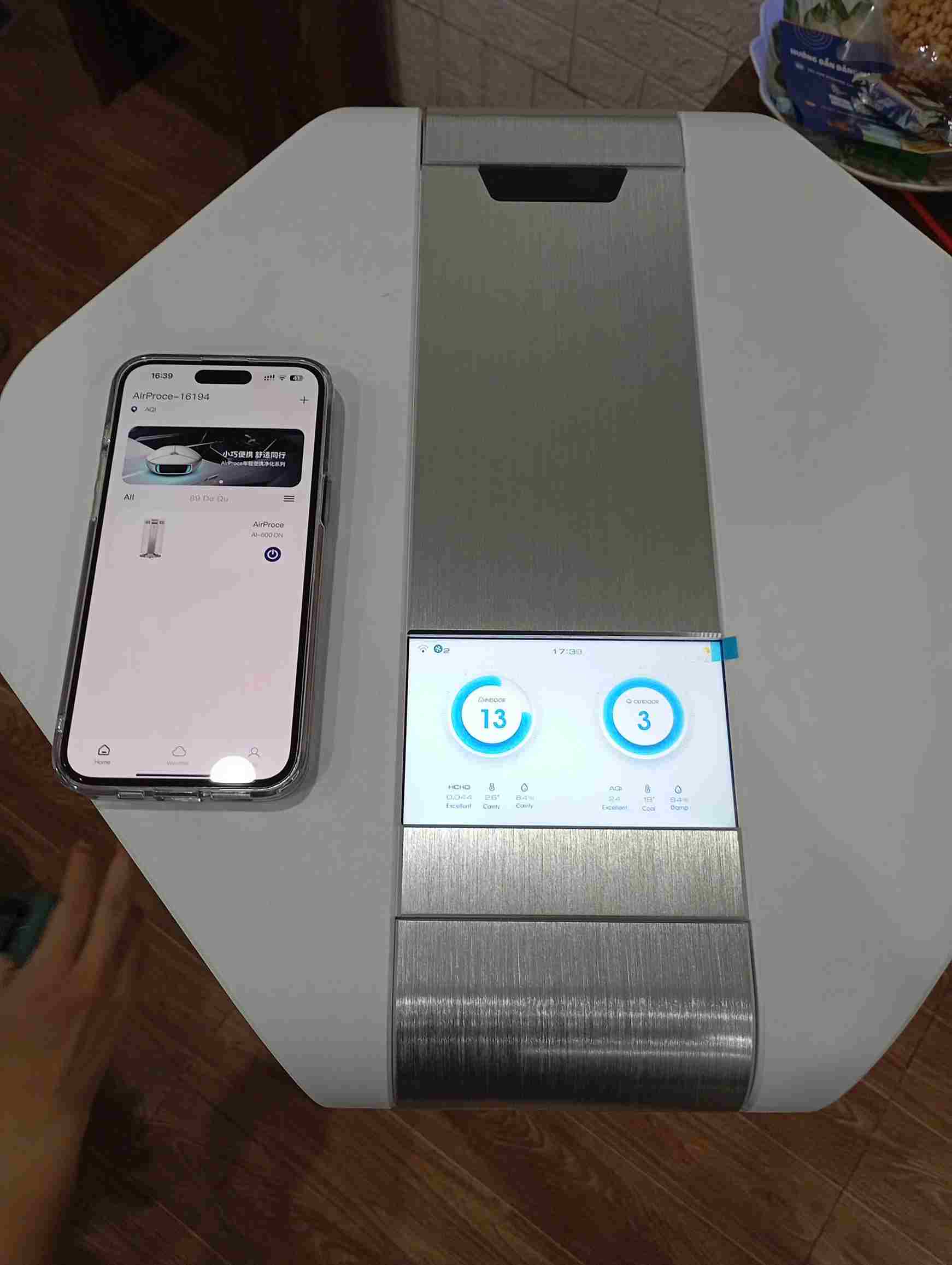 Tại sao Adidas lựa chọn máy lọc không khí cho showroom là AirProce AI-600? 7 Máy lọc không khí Airproce AI 600 tích hợp ứng dụng