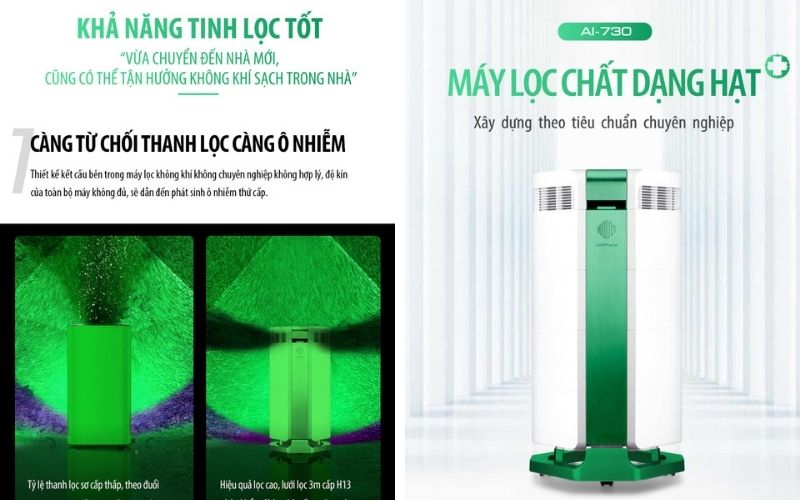 Sử dụng máy lọc không khí đúng cách để xử lý bụi mịn