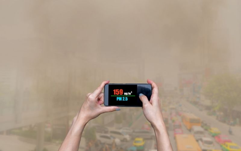 Phân biệt các loại bụi mịn: PM10, PM2.5, PM1.0 4 các loại bụi mịn