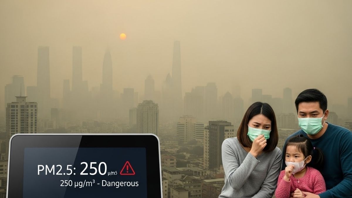 chỉ số bụi mịn