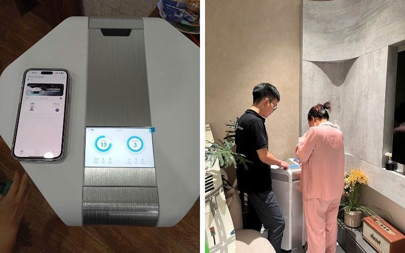 Điều khiển thông minh qua app MyAirProce