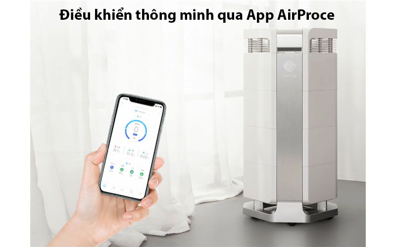 Điều khiển thông minh qua app My AirProce