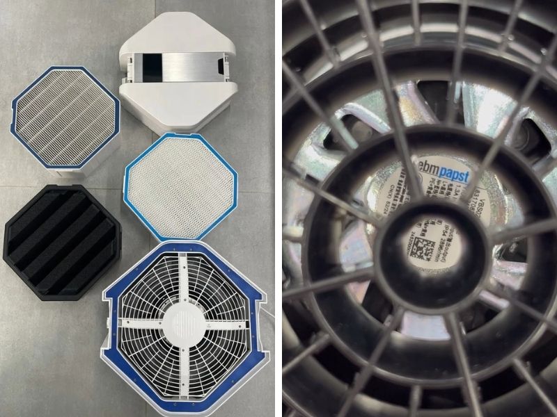 Tại sao Adidas lựa chọn máy lọc không khí cho showroom là AirProce AI-600? 6 động cơ máy lọc không khí AirProce AI-600