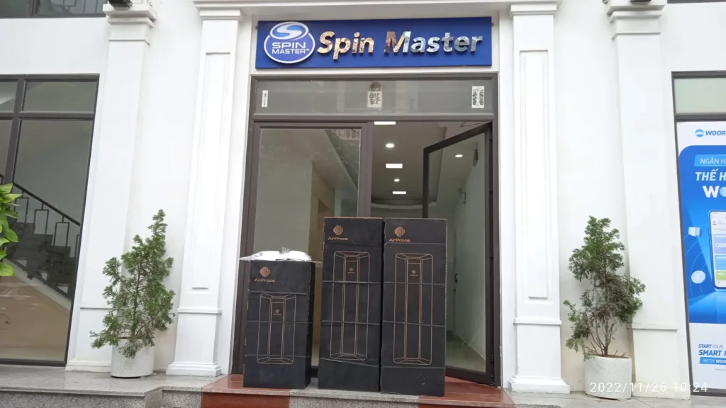 Spin Master lựa chọn máy lọc không khí và cấp khí tươi AC-160 và AC-260