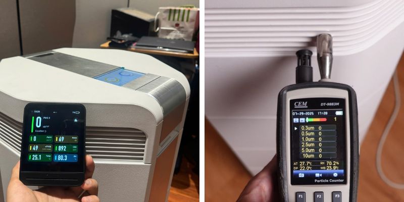 AI-600 là máy lọc không khí tuần hoàn - liên tục xử lý chất độc trong thuốc lá