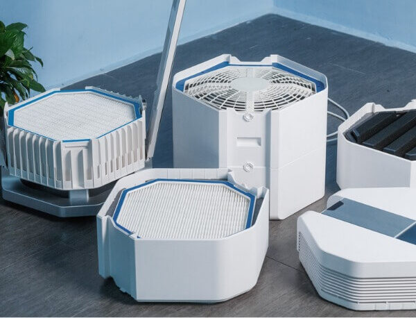 AI-600 được trang bị 3 bộ lọc bụi riêng biệt