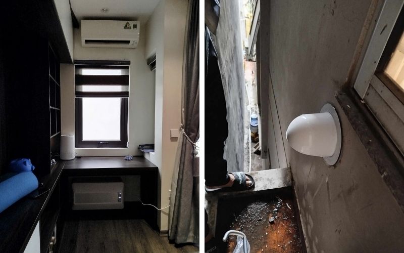 Lọc sạch bụi mịn và mùi ẩm mốc