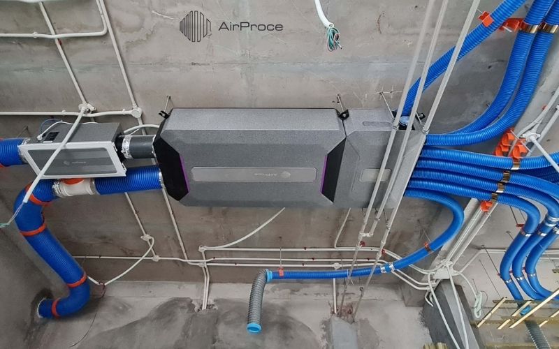 Phân phối không khí sạch đến từng khu vực trong nhà