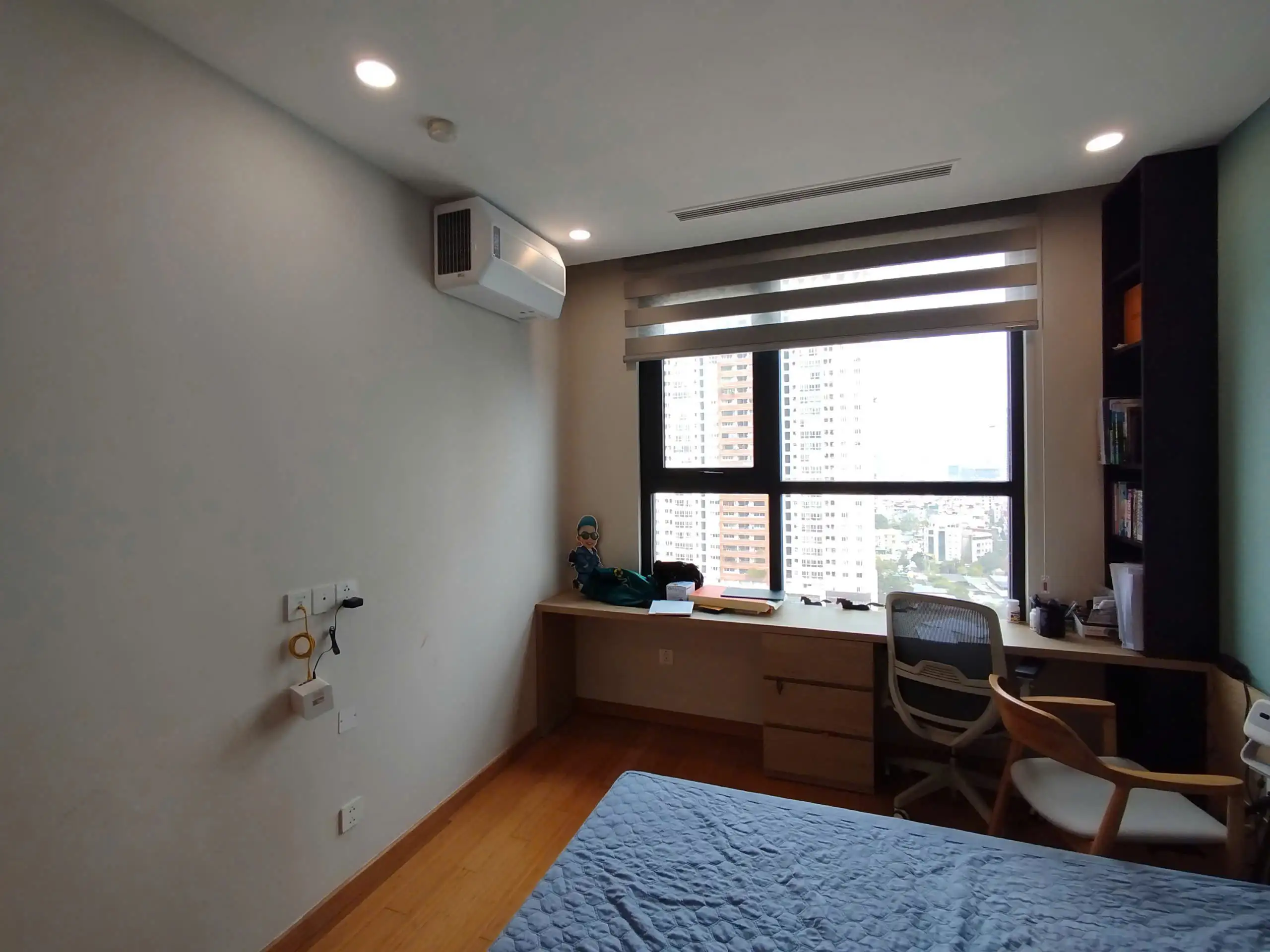 1 máy lọc không khí khó đáp ứng cho toàn bộ các tầng