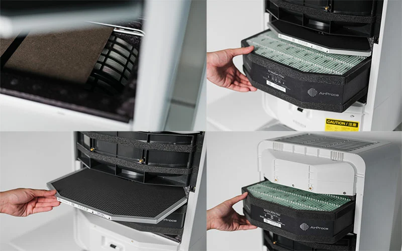 Hệ thống lọc 4 lớp cao cấp – Hiệu quả lọc vượt trội