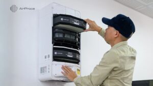 lọc không khí cho phòng làm việc tại gia