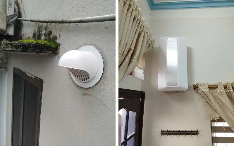 Lắp đặt máy lọc không khí AC-160 tại nhà phố