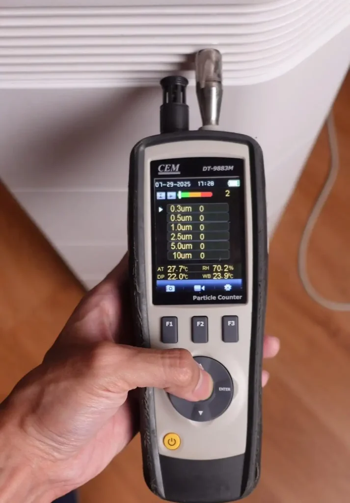 Tiêu chí lựa chọn máy lọc không khí cho người hen suyễn 6 AI-600 vận hành bền bỉ, loại bỏ 99,99% bụi siêu mịn PM0.3