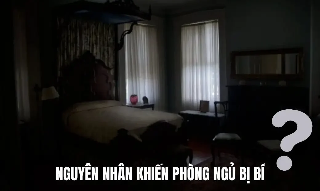 Phòng ngủ kín bí khí khiến ngủ không sâu giấc và cách xử lý hiệu quả 2 Nguyên nhân khiến phòng ngủ kín bí khí