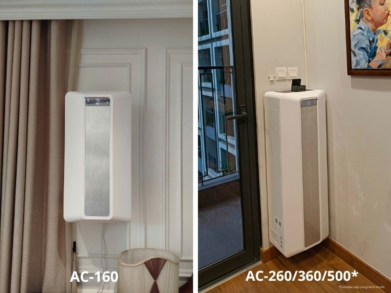 Series máy cấp khí tươi AC-160