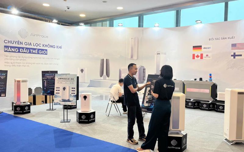 Các sản phẩm nổi bật tại showroom AirProce HCM