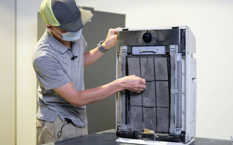 Địa chỉ thay lõi lọc máy lọc không khí uy tín, giá tốt 3 Giá thay lõi lọc máy lọc không khí bao nhiêu?