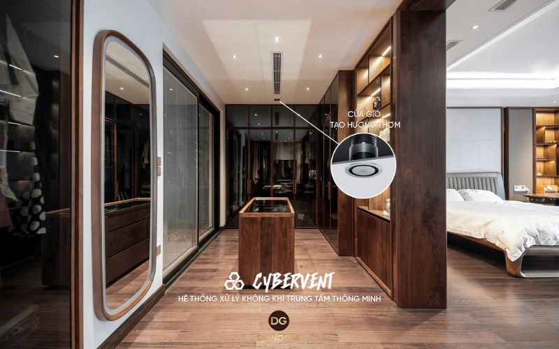 Thi công hệ thống cấp gió tươi cho nhà phố, biệt thự