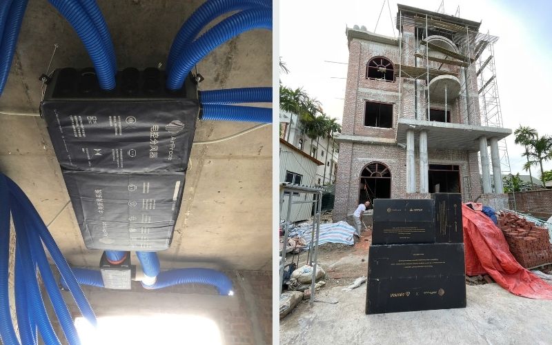 Thi công lắp đặt hệ thống