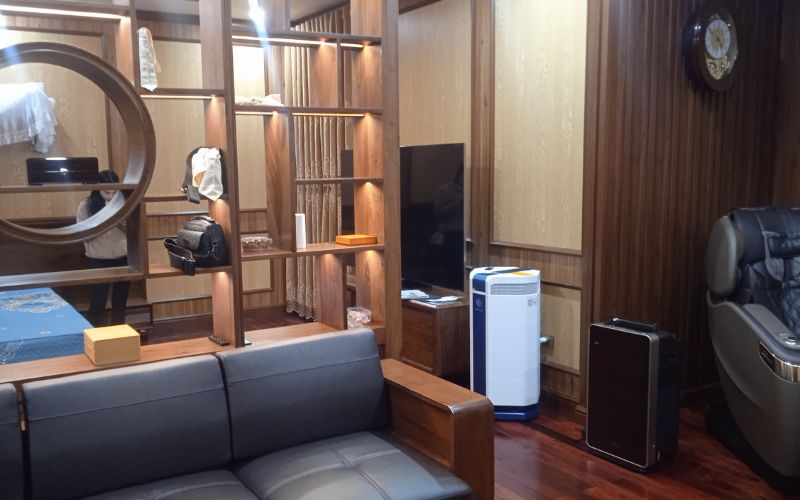 Phòng kín hoàn toàn, không có trao đổi không khí