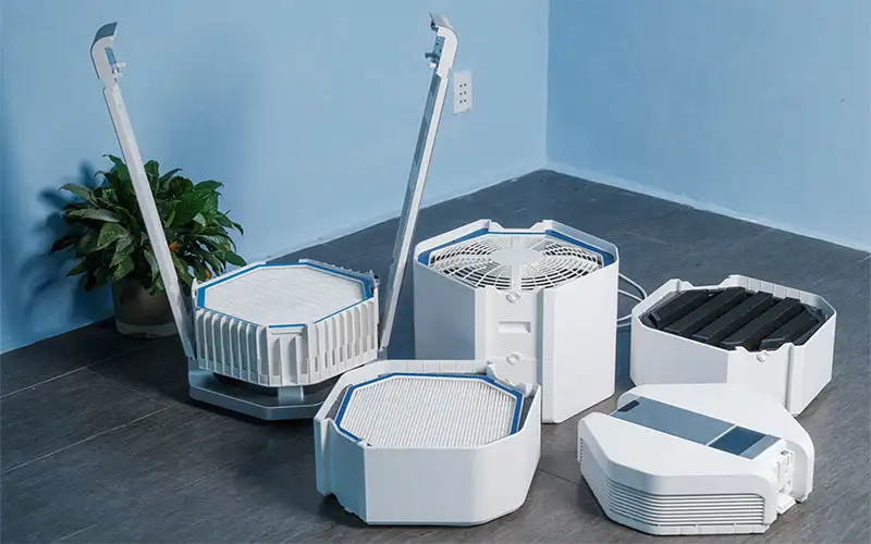 AI-600 phù hợp phòng khách hoặc căn hộ trung bình (~60–70m²)