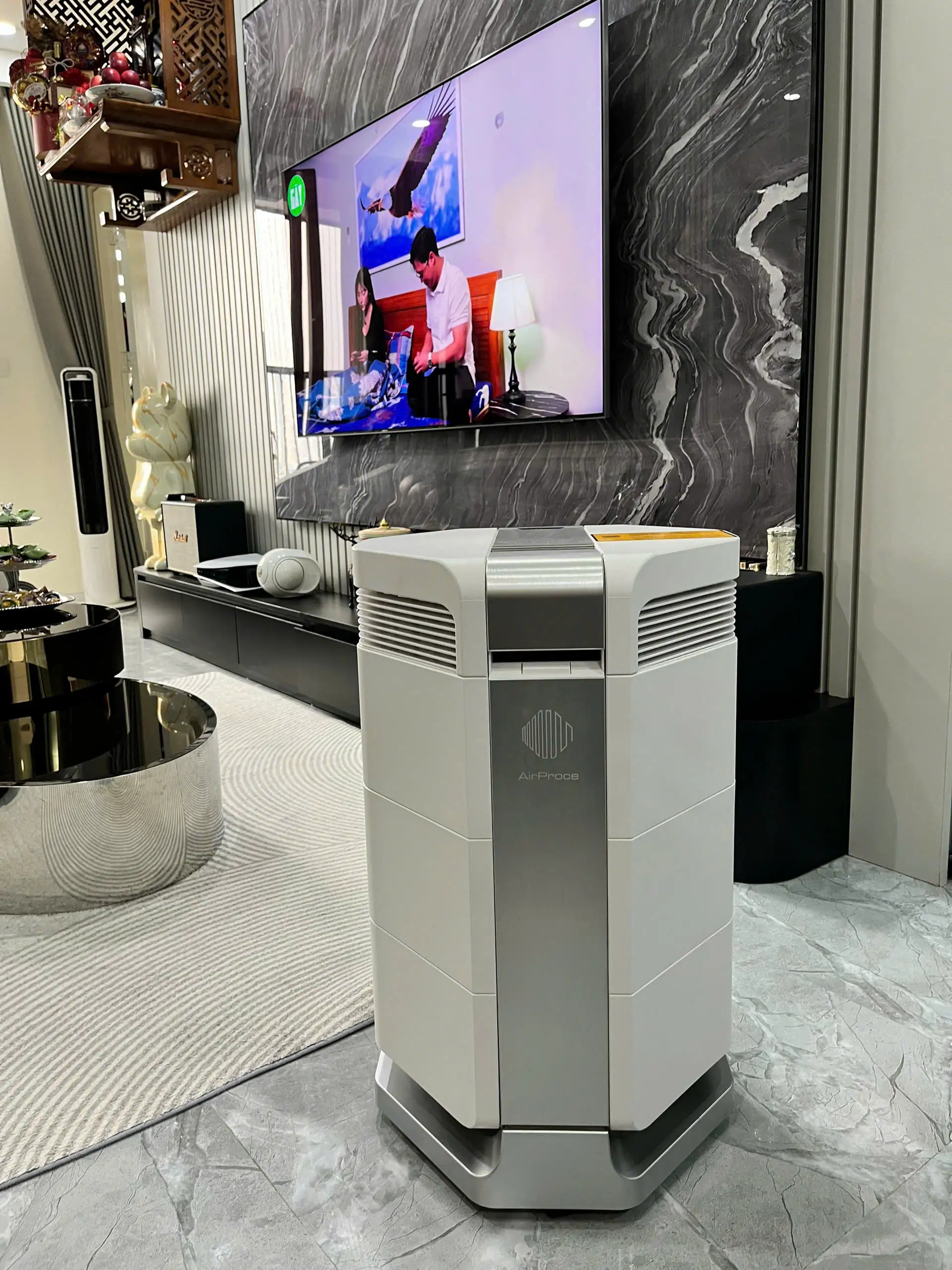 AI-300, AI-730 phù hợp không gian lớn đến ~80–95m² với lưu lượng gió cao (~680 m³/h)