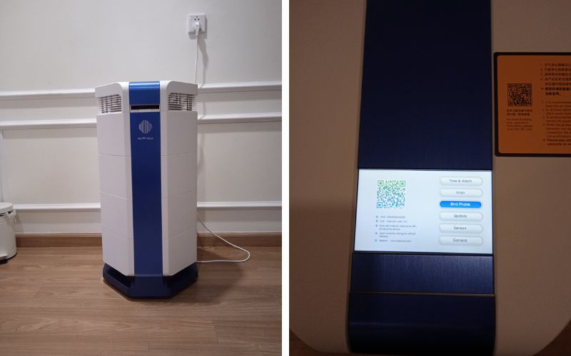 Sử dụng máy lọc không khí kết hợp tạo ẩm