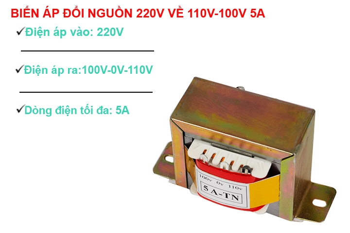 Sử dụng biến áp - giải pháp an toàn và ổn định nhất