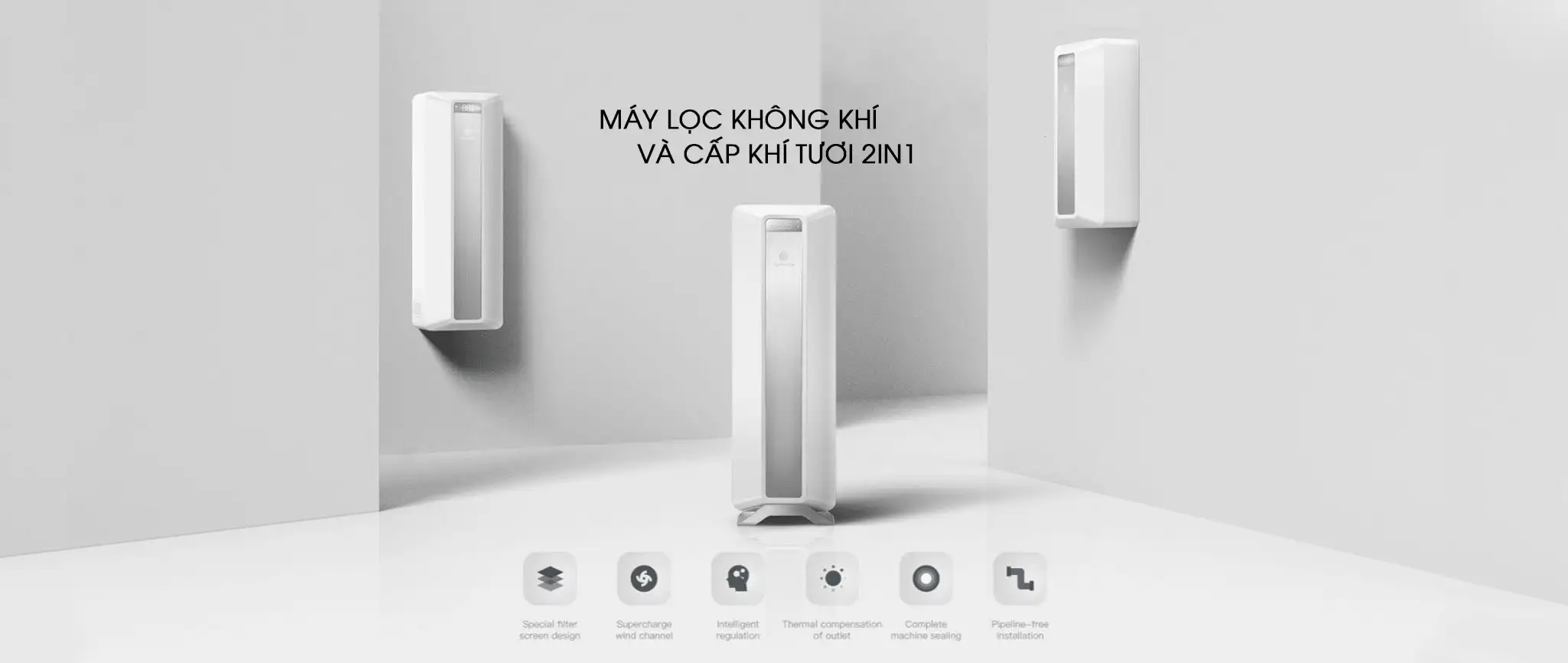 Giải pháp cấp khí tươi và lọc không khí 2in1 của AirProce
