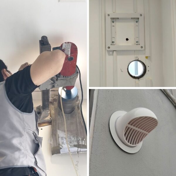 Lắp đặt máy AC160 đơn giản và linh hoạt cho nhiều không gian